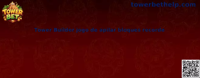 Tower Builder juego de apilar bloques recorde